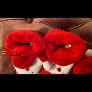Baby holiday slippers